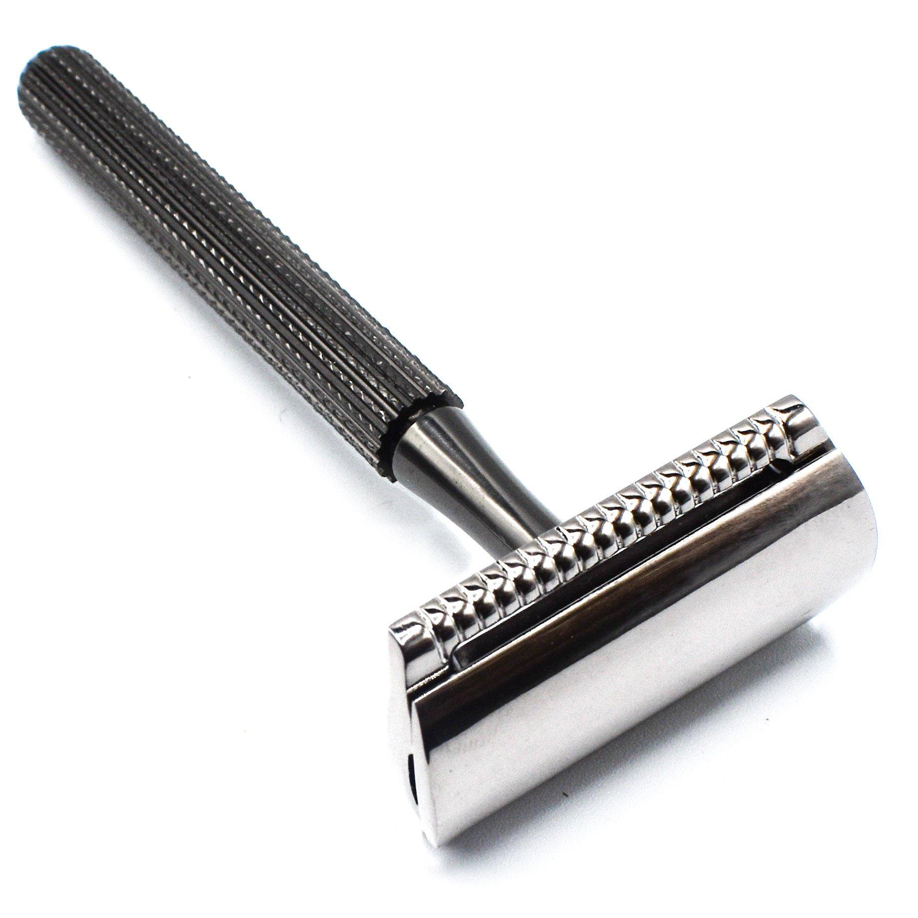 78R-GR Textured Graphite Safety Razor